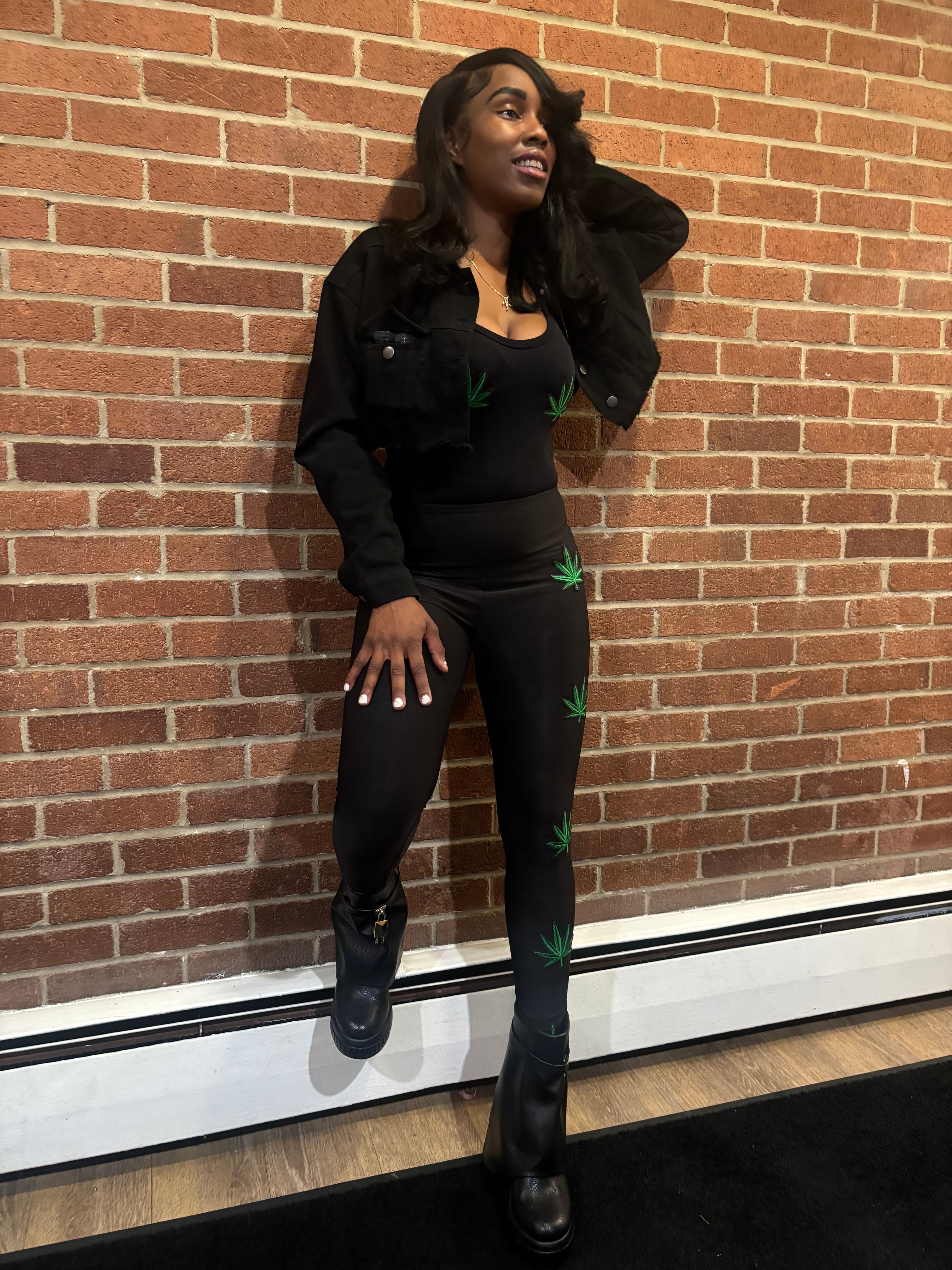 Stoner Chix Two-Piece Set — full look