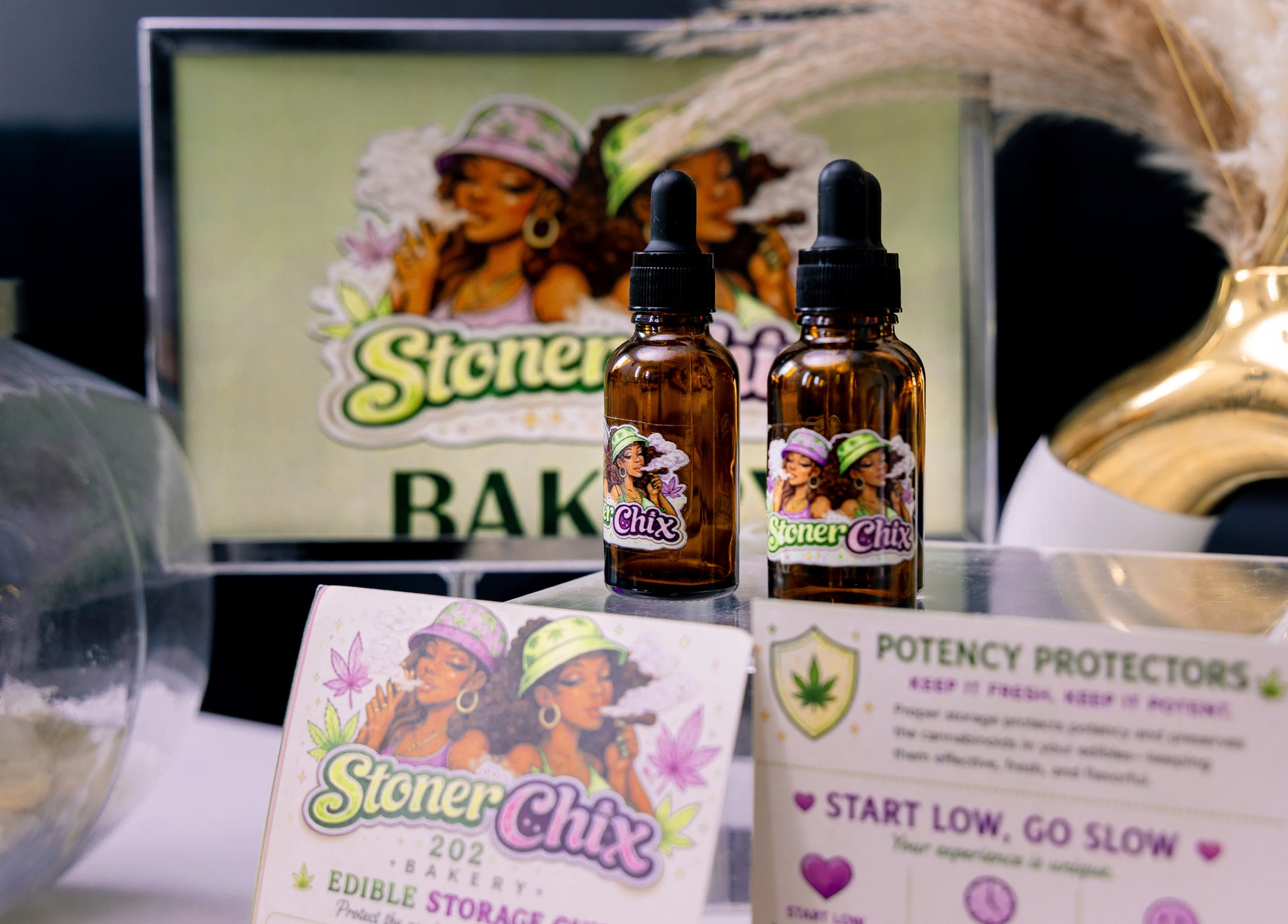 Stoner Chix THC Oil Tincture 2oz